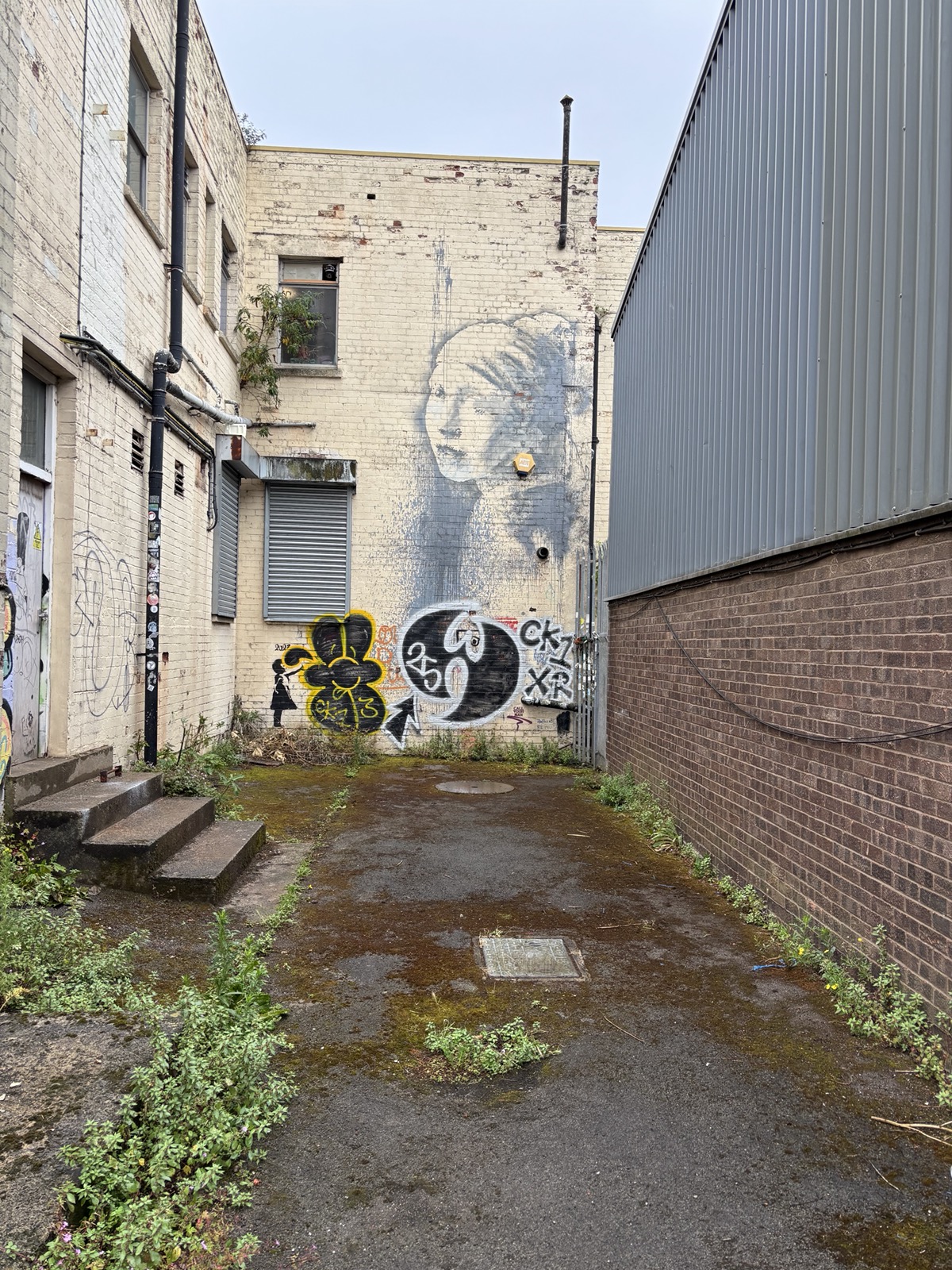 A Banksy mural in Bristol