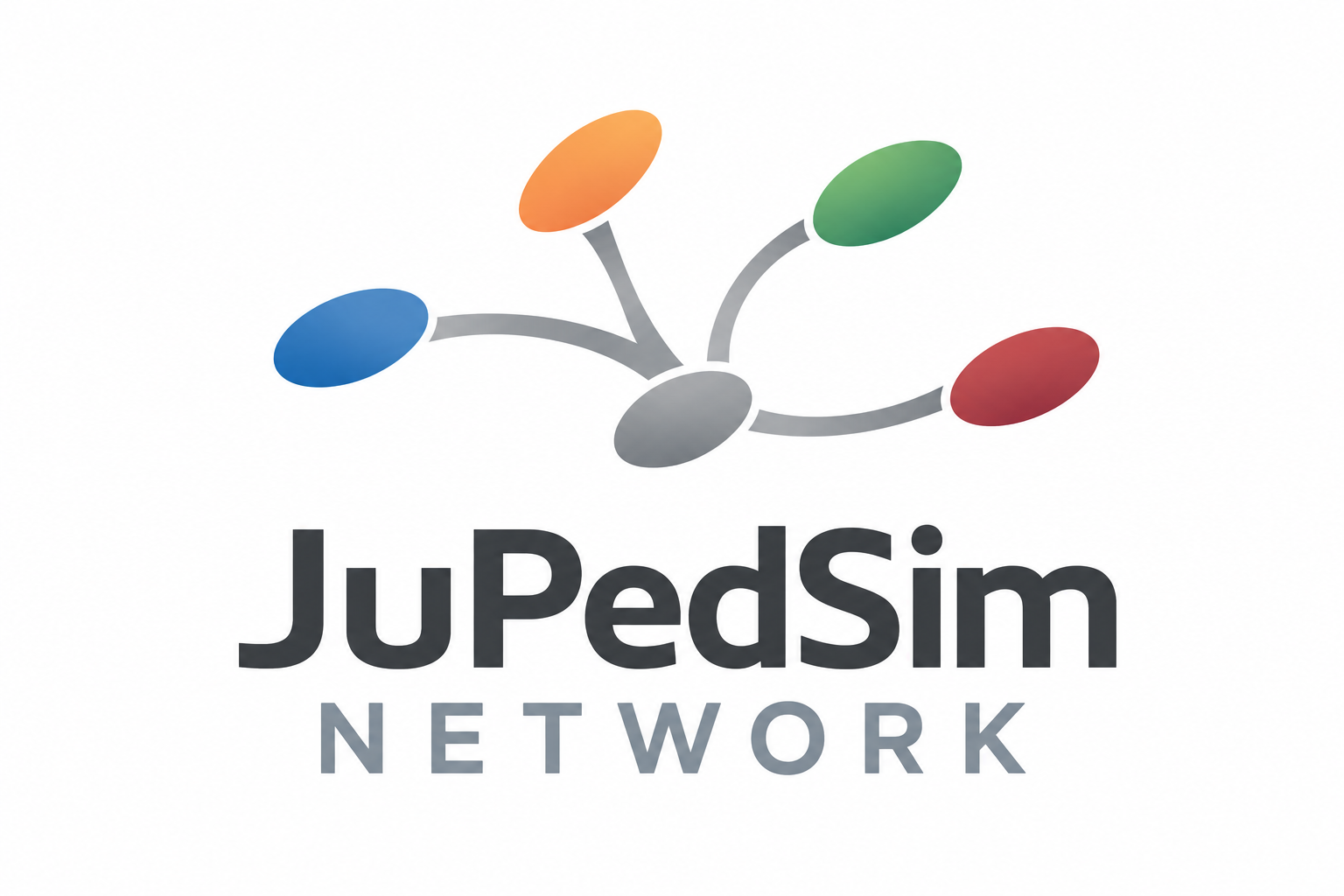 JuPedSim Network logo